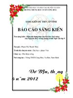 skkn: khuynh hướng tiếp cận bài thơ ánh trăng của Nguyễn Duy trong ngữ văn lớp 9