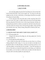 Tìm hiểu vấn đề vốn trong sản xuất và tiêu thụ nông sản phẩm phong điền, phú vang huế