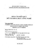 Nghiên cứu ứng dụng công nghệ Sursule thấm Nitơ ở nhiệt độ thấp không gây ô nhiễm