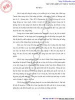 nghiên cứu về hàm lượng tf và tr trong chè thành phẩm