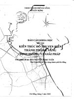 Kiến trúc đô thị ven biển thành phố Đà Nẵng định hướng và giải pháp