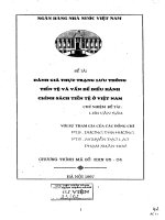 Đánh giá thực trạng lưu thông tiền tệ và vấn đề điều hành chính sách tiền tệ ở Việt Nam