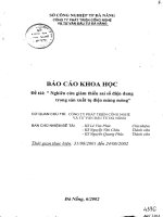 Nghiên cứu giảm thiểu sai số điện dung trong sản xuất tủ điện màng mỏng