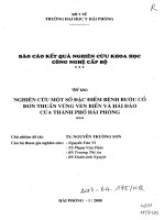Nghiên cứu một số đặc điểm bệnh bướu cổ đơn thuần vùng ven biển và hải đảo của thành phố Hải Phòng