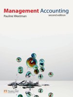 management accounting 2nd ed.- p. weetman (pearson, 2010)
