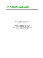 ngân hàng thương mại cổ phần ngoại thương việt nam báo cáo tài chính riêng giữa niên độ 30 tháng 6 năm 2010 và cho giai đoạn từ 1 tháng 4 năm 2011 đến 30 tháng 6 năm 2011