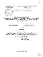 Nghiên cứu đề xuất các giải pháp khoa học, công nghệ phục vụ xây dựng hệ thống đê biển, đê ngăn mặn cửa Sông Nam Bộ