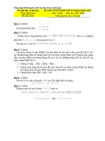 Bộ đề thi Toán vào lớp 10 các trường THPT chuyên