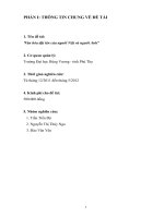 văn hóa đặt tên của người việt và người anh