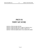 Nội dung đồ án tốt nghiệp ngành kỹ thuật công trình