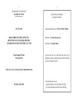 hoàn thiện tổ chức công tác kiểm toán ngân sách địa phương tại kiểm toán nhà nước khu vực iii