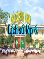 lịch sử những chuyển biến trong đời sống kinh tế