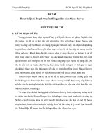 hoàn thiện kế hoạch truyền thông online cho masso survey