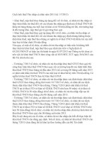 Cách tính thuế thu nhập cá nhân năm 2013