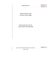 Phuơng pháp dạy học kỹ thuật công nghiệp