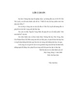 Đồ án tốt nghiệp thiết kế siêu thị thực phẩm mini trên diện tích 200m2