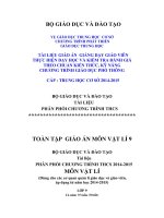 phân phối chương trình vật lý 9