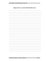 NGHIÊN cứu và xây DỰNG hệ THỐNG NHẬN DẠNG mặt NGƯỜI dựa TRÊN ADABOOST