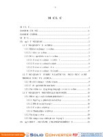 Đồ án tốt nghiệp nghiên cứu chế biến thử nghiệm sữa chua từ bắp