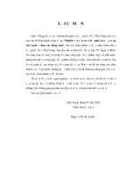 Nghiên cứu sản xuất thử nghiệm nước uống trà xanh – hoa cúc đóng chai