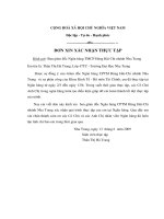 Ứng dụng mô hình CAMEL vào phân tích hoạt động của ngân hàng TMCP hàng hải chi nhánh nha trang