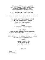 phân phối chương trình ngữ văn 9