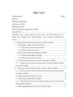 kế toán tập hợp chi phí sản xuất và tính giá thành sản phẩm nước sinh hoạt tại công ty cấp thoát nước khánh hòa