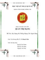xây dựng hệ thống mạng cho ngân hàng
