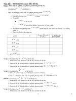 bài tập ôn tập tham khảo học kỳ i