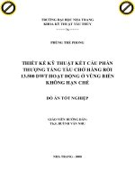 thiết kế kỹ thuật kết cấu phần thượng tầng tàu chở hàng rời 13.500 dwt hoạt động ở vùng biển không hạn chế