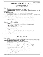 hệ thống kiến thức lớp 12 môn vật lý