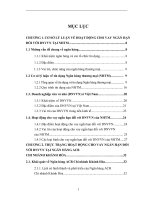 Thực trạng hoạt động cho vay ngắn hạn đối với doanh nghiệp vừa và nhỏ tại ngân hàng ACB chi nhánh khánh hòa