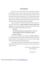 đồ án tốt nghiệp thiết kế hệ thống bè nuôi thuỷ sản bằng vật liệu composite