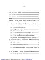 Xây dựng và thực hiện chiến lược marketing điện tử tại Tổng công ty Hàng không Việt Nam