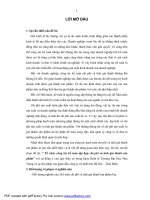 tổ chức công tác kế toán tập hợp chi phí và tính giá thành sản phẩm công ty cổ phần bia hà nội – thái bình