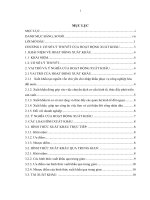 Phân tích và đánh giá hoạt động xuất khẩu hàng may mặc sang thị trường mỹ của công ty TNHH komega x từ năm 2007 đến năm 2009