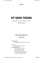 tài liệu về ký sinh trùng