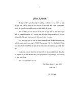 tổ chức giao nhận hàng hóa xuất khẩu bằng đường biển và đường hàng không tại công ty tnhh thương mại việt tân