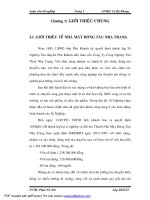 phân tích đặc điểm cấu tạo, nguyên lý làm việc và khai thác kỹ thuật động cơ chính tàu chở hàng tải trọng 4300 tấn, do nhà máy đóng tàu nha trang thực hiện