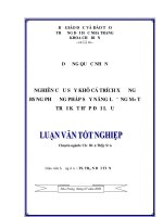 Nghiên cứu sấy khô cá trích xương bằng phương pháp sấy năng lượng mặt trời kết hợp đối lưu