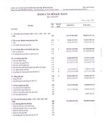 công ty cổ phần sản xuất kinh doanh xuất nhập khẩu bình thạnh gilimex bảng cân đối kế toán báo cáo lưu chuyển tiền tệ báo cáo kết quả hoạt động kinh doanh báo cáo tài chính quý 2 năm 2011