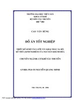 thiết kế sơ bộ tàu lưới vây khai thác xa bờ, kế thừa kinh nghiệm của ngư dân khánh hòa