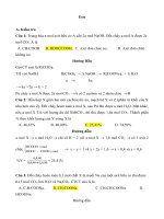 bài giảng nâng cao lớp 12 môn hóa học luyện thi đại học