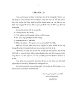 nghiên cứu ứng dụng cỏ vetiver để xử lý nitơ và phốtpho trong nước thải chế biến thủy sản tại khu công nghiệp suối dầu