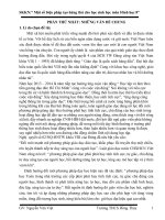 một số biện pháp tạo hứng thú cho học sinh học môn hình học 8