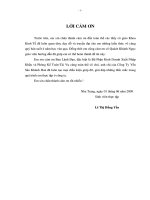 tìm hiểu về công tác quảng bá thương hiệu sanest tại công ty yến sào khánh hòa