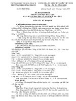 kế hoạch phát triển giáo dục đào tạo giai đoạn 2015-2016 và năm học 2014-2015