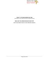 công ty cổ phần đường kon tum báo cáo tài chính đã được soát xét cho kỳ hoạt động từ 1 tháng 1 năm 2014 đến 30 tháng 6 năm 2014