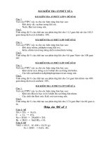 bộ đề kiểm tra hóa học lớp 9