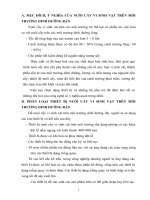 nuôi cấy vi sinh vật trên môi trường dinh dưỡng rắn